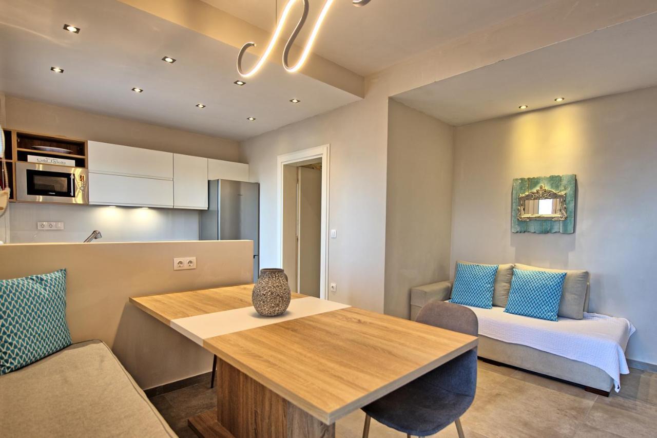 Beachfront Villa Seasun By Posarellivillas Agios Spyridon  Buitenkant foto